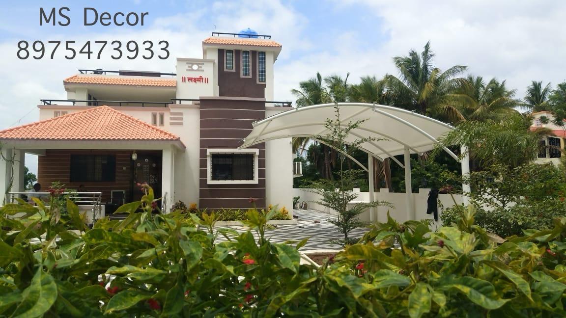 Car Parking Tensile Structure